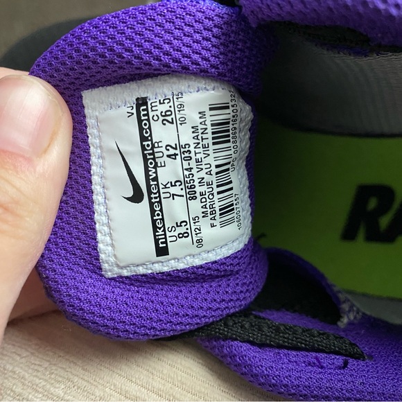 Nike track spikes size 8.5 used about 6 times. - Picture 3 of 3